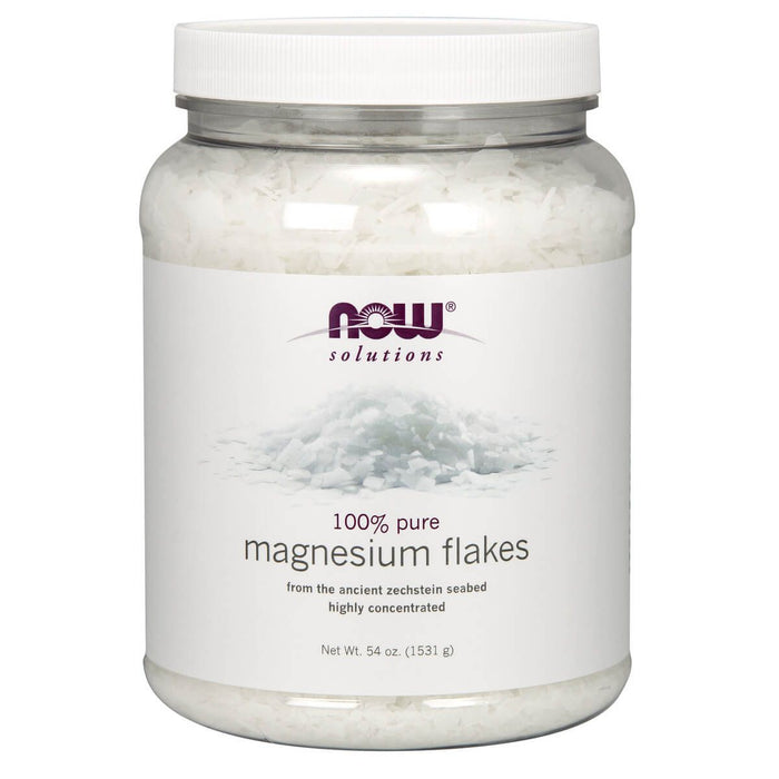 NOW Foods Magnesium Flakes 54oz - Magnesium at MySupplementShop by NOW Foods
