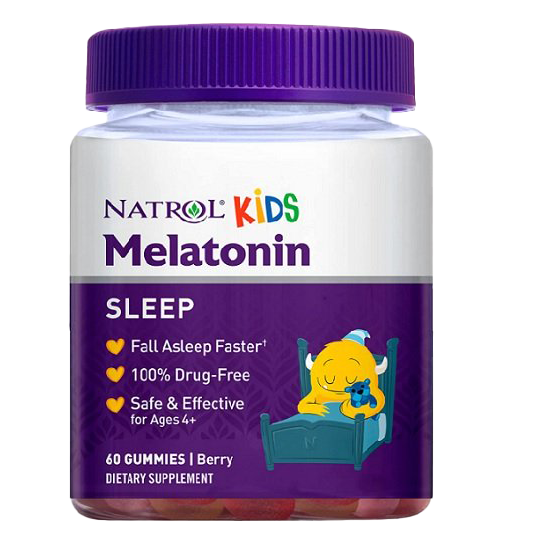 Natrol Kids Melatonin, Berry - 60 gummies