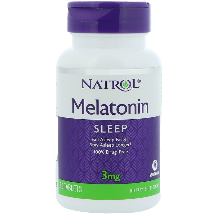 Natrol Melatonin, 3mg - 60 tabs