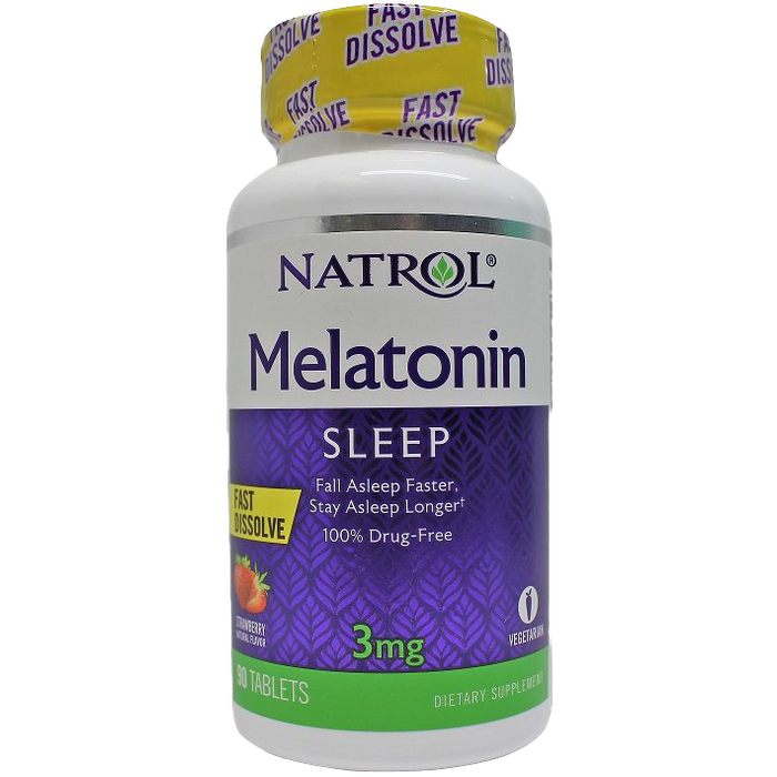 Natrol Melatonin Fast Dissolve, 3mg - 90 tabs