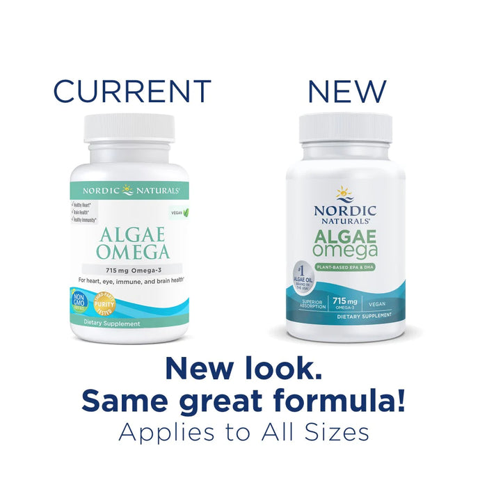 Nordic Naturals Algae DHA, 500mg - 90 softgels - Sports Supplements at MySupplementShop by Nordic Naturals
