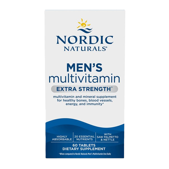 Nordic Naturals Men's Multivitamin Extra Strength 60 tablets