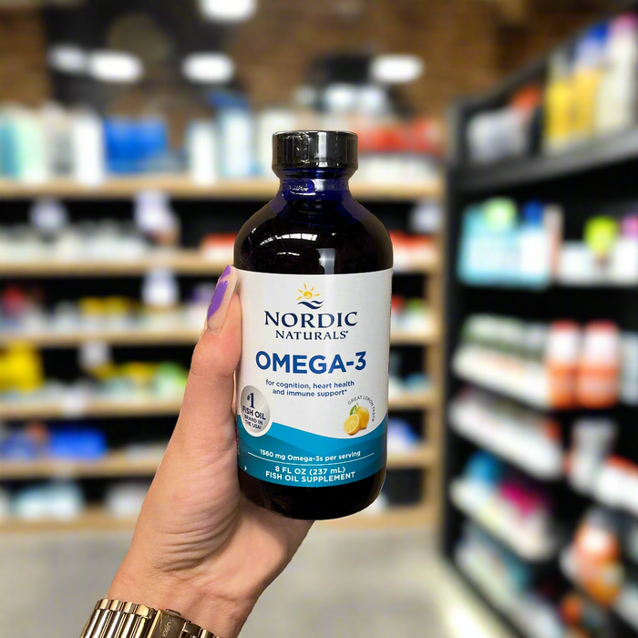 Nordic Naturals Omega-3 1560mg Lemon Flavour 237ml