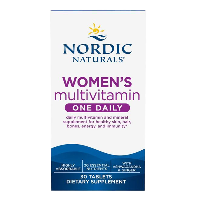 Nordic Naturals Women's Multivitamin One Daily 30 tablets