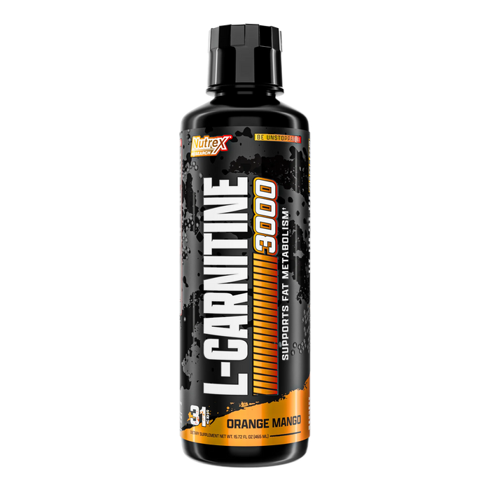 Nutrex Liquid Carnitine 3000, Orange Mango 480ml