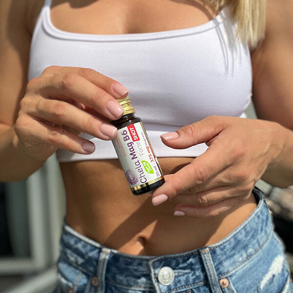 Olimp Nutrition Chela-Mag B6 Forte Shot, Cherry - 9 x 25ml - Sports Nutrition at MySupplementShop by Olimp Nutrition