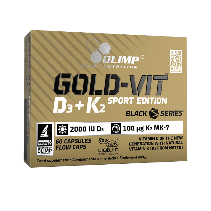 Olimp Nutrition Gold Vit D3 + K2 Sport Edition - 60 caps