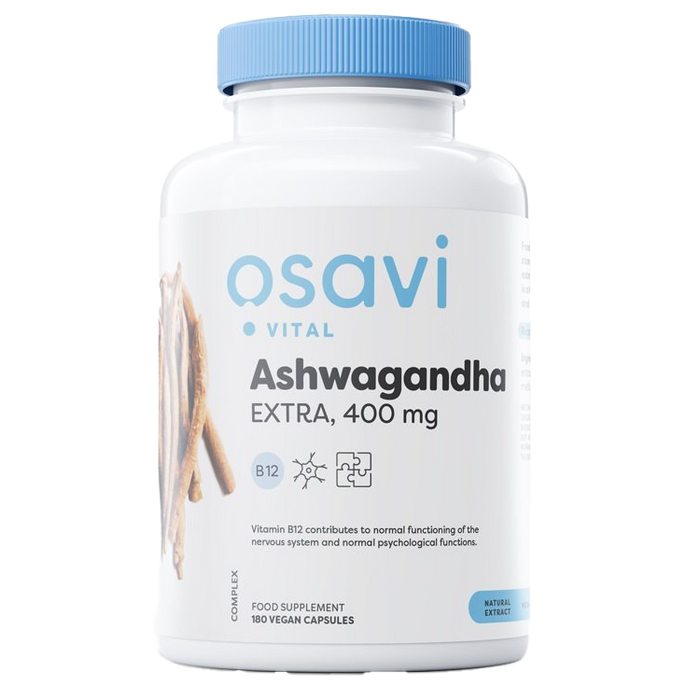 Osavi Ashwagandha Extra, 400mg - 180 vegan caps