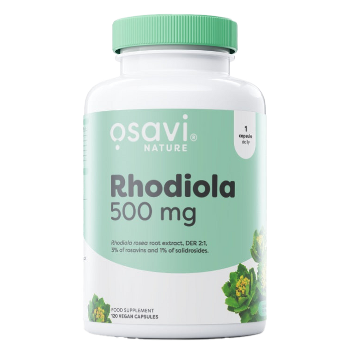 Osavi Rhodiola, 500mg - 120 vegan caps
