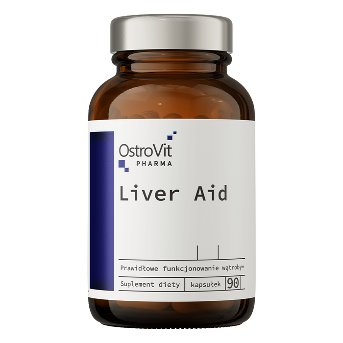 OstroVit Pharma Liver Aid 90 Caps - Sports Supplements at MySupplementShop by Ostrovit