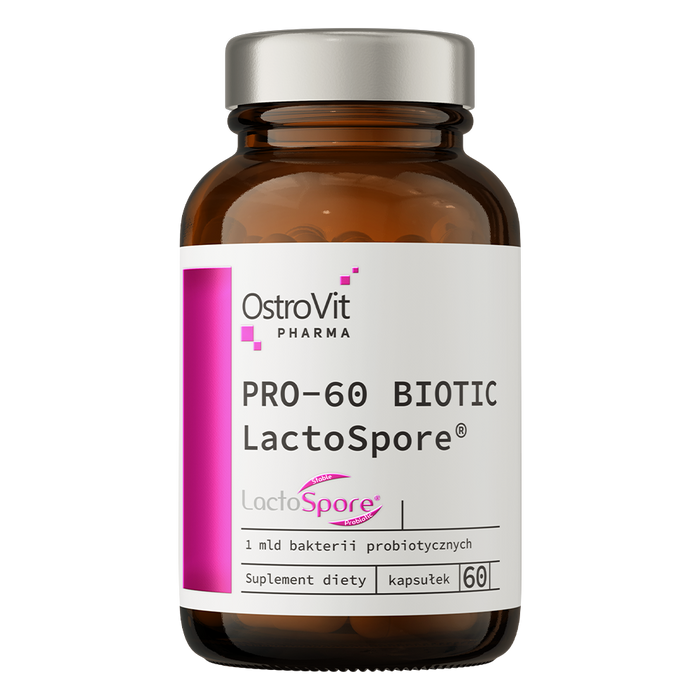 OstroVit Pharma PRO-60 Biotic LactoSpore 60 Caps - Sports Supplements at MySupplementShop by Ostrovit