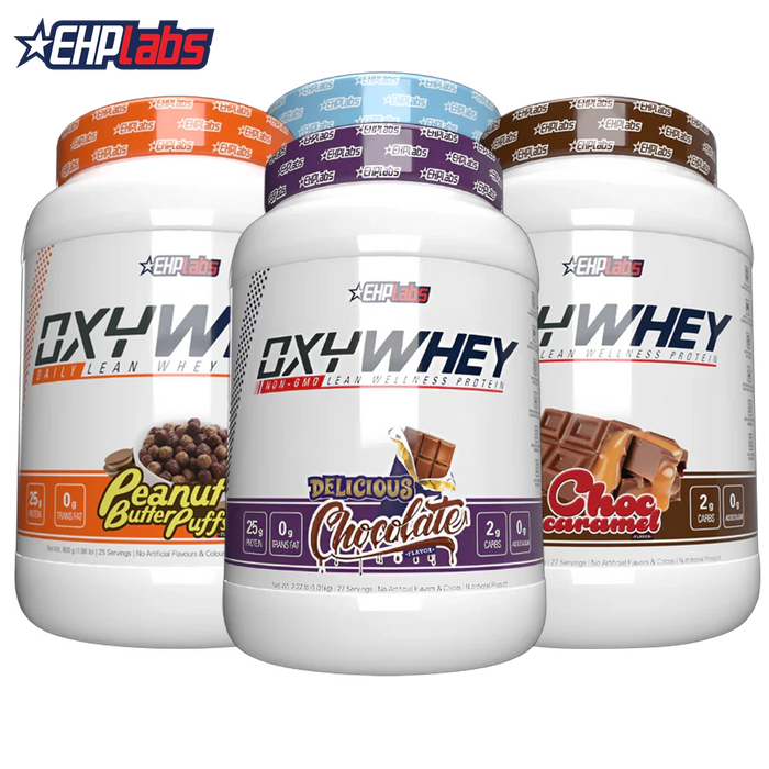OxyWhey Lean Wellness Protein 27 Servings – 25g Whey, Probiotics & Digestive Enzymes | High-Quality, Gut-Friendly Protein
