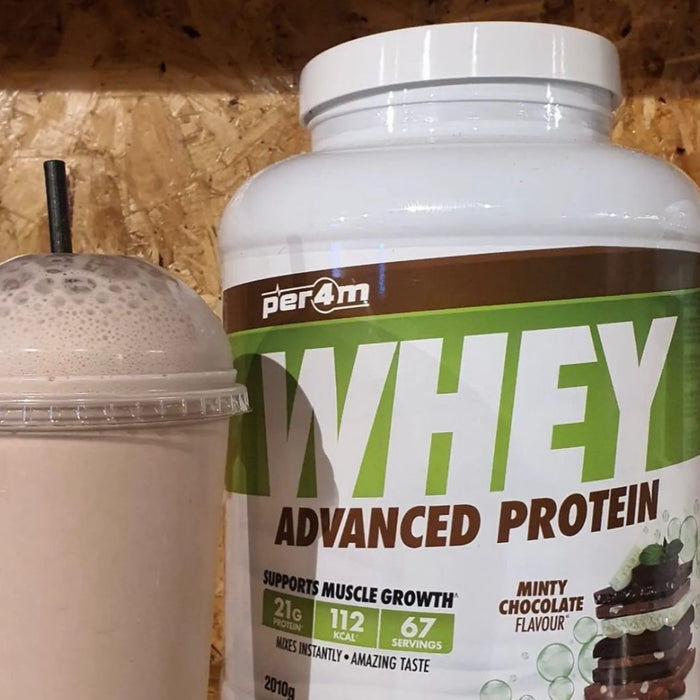 PER4M Whey Protein Powder 2.1kg - 67 Servings | 21g Protein per Serving