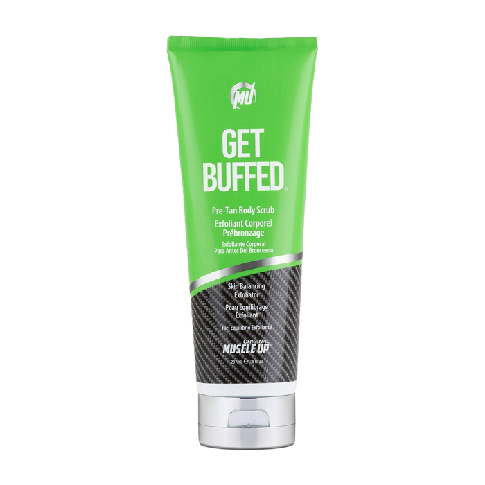 Pro Tan Get Buffed, Pre-Tan Body Scrub and Skin Balancing Exfoliator - 237ml