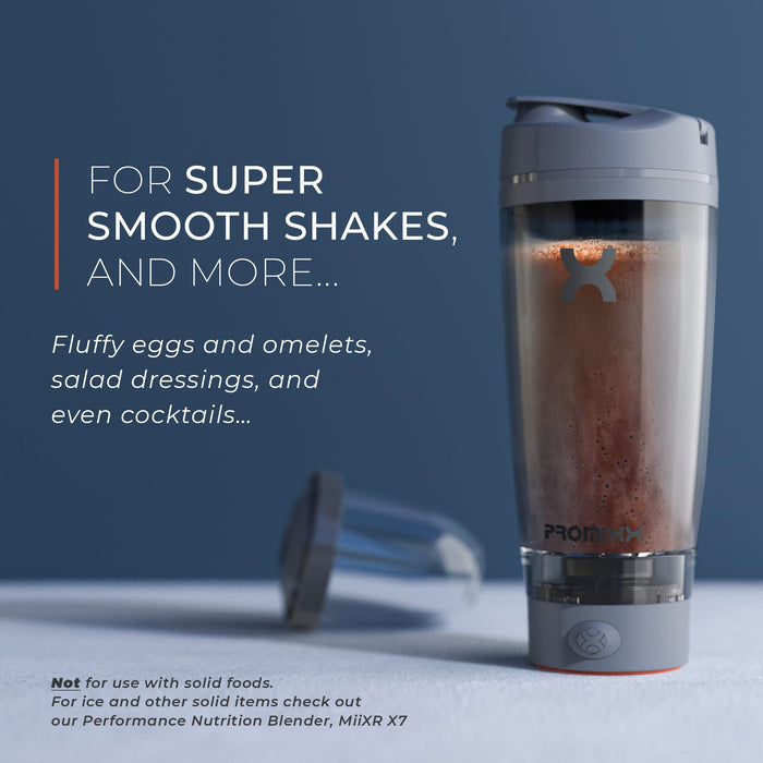 Promixx Pro Vortex Mixer 600ml Cool Grey - Supplement Shakers at MySupplementShop by Promixx