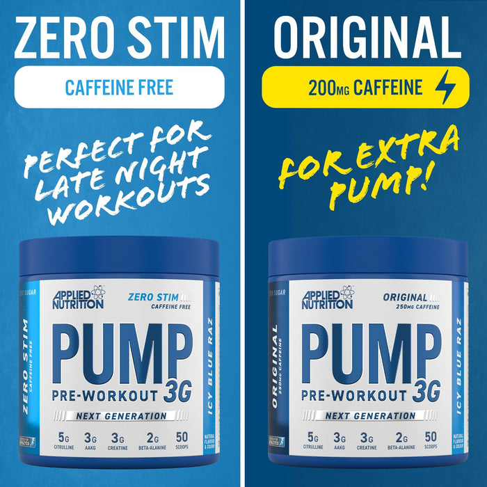 Pump 3G Pre-Workout, Fruit Burst - 375g - Sports Supplements at MySupplementShop by Applied Nutrition