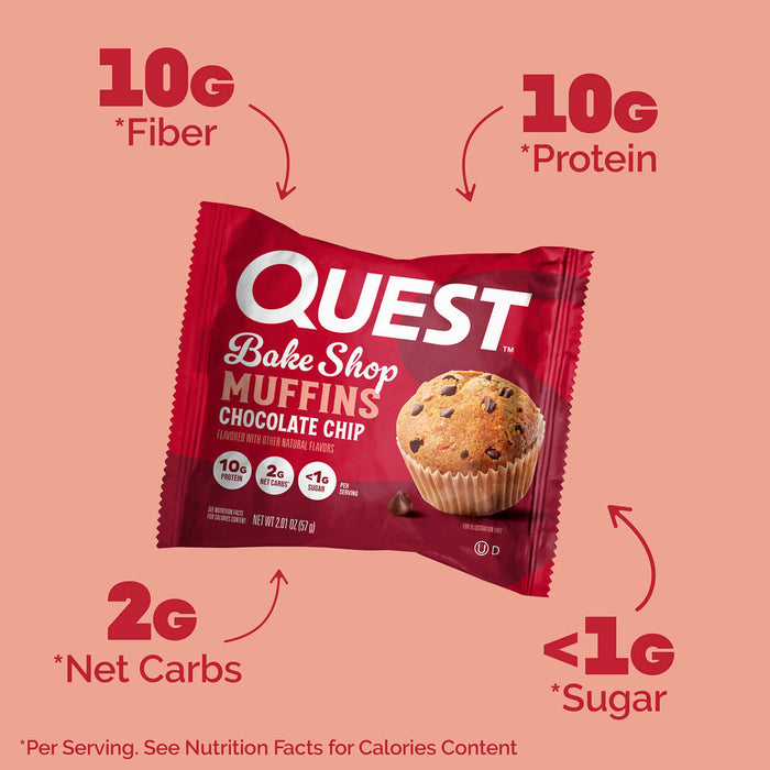 Quest Bake Shop Muffin 8x57g