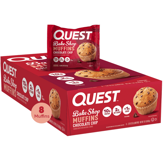 Quest Bake Shop Muffin 8x57g