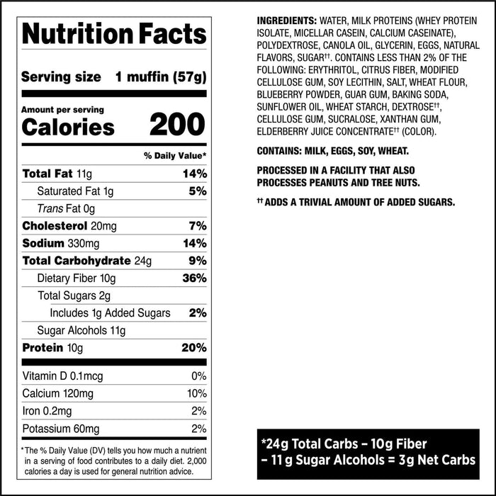 Quest Bake Shop Muffin 8x57g