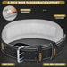 RDX Belt 4" Leather Black/Gold