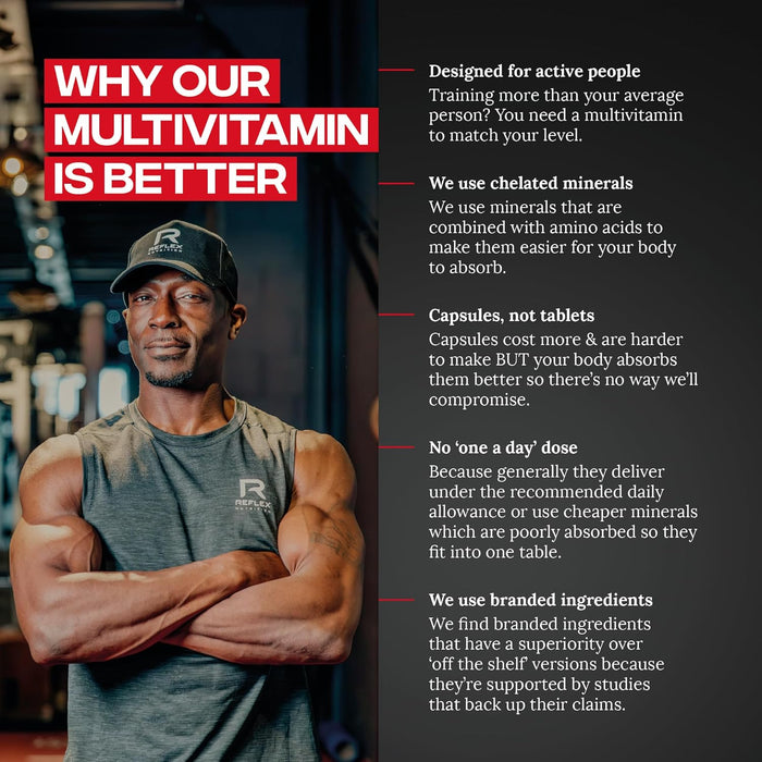 Reflex Nutrition Nexgen Sports Multivitamin - 60 caps