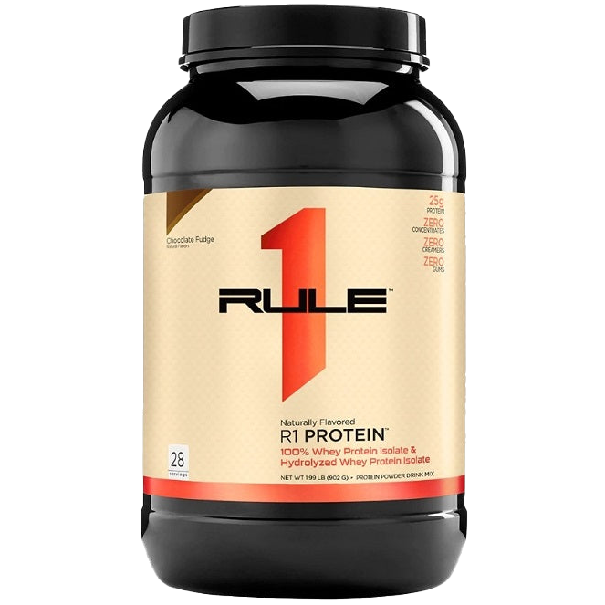 Rule One R1 Protein Naturally Flavored, Chocolate Fudge - 902 grams