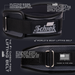 Schiek Model CF3006 Power Lifting Belt | Black