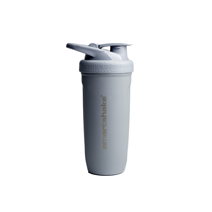 SmartShake Reforce Steel Shaker 900ml Grey