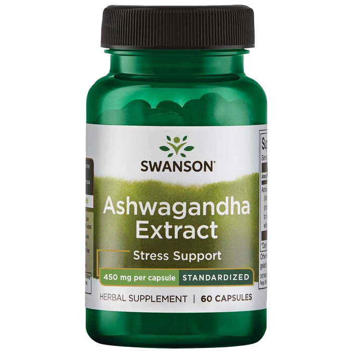 Swanson Ashwagandha Extract 450 mg 60 Capsules