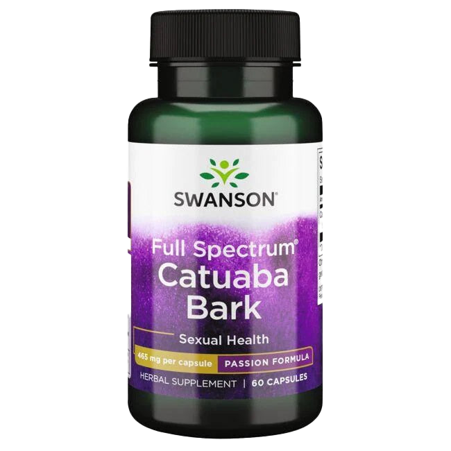 Swanson Full Spectrum Catuaba Bark, 465mg - 60 caps