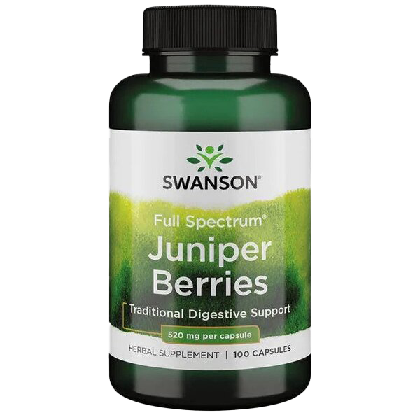 Swanson Full Spectrum Juniper Berries, 520mg - 100 caps