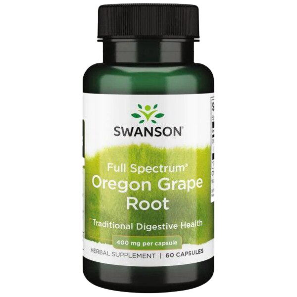 Swanson Full Spectrum Oregon Grape Root, 400mg - 60 caps