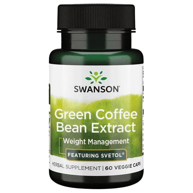 Swanson Green Coffee Bean Extract - 60 vcaps
