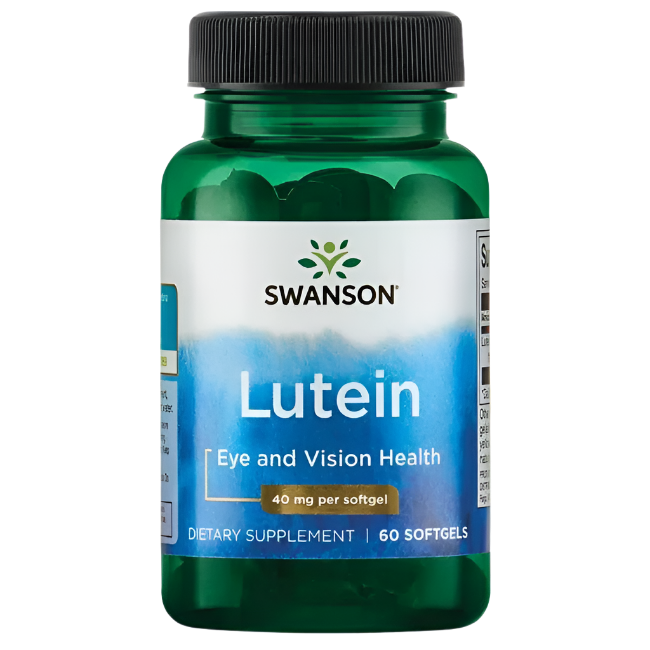 Swanson Lutein, 40mg - 60 softgels