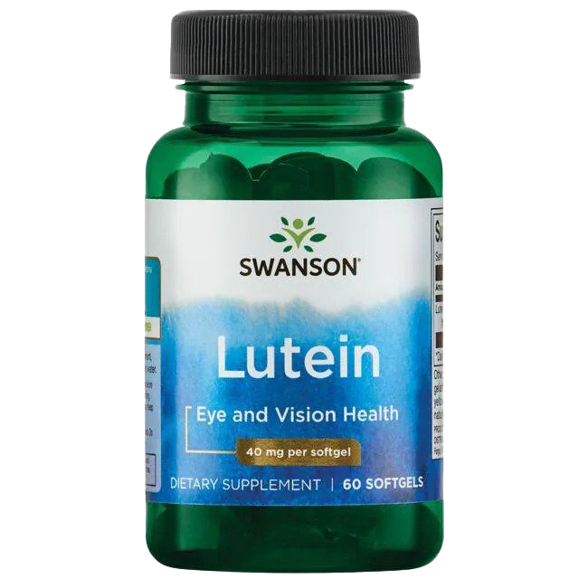 Swanson Lutein, 40mg - 60 softgels