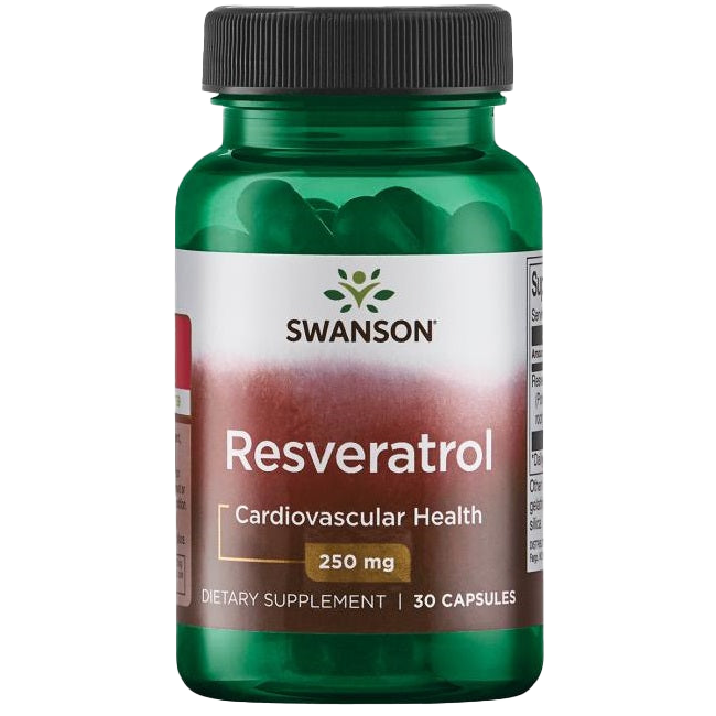 Swanson Resveratrol, 250mg - 30 caps