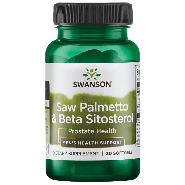 Swanson Saw Palmetto & Beta-Sitosterol - 30 softgels