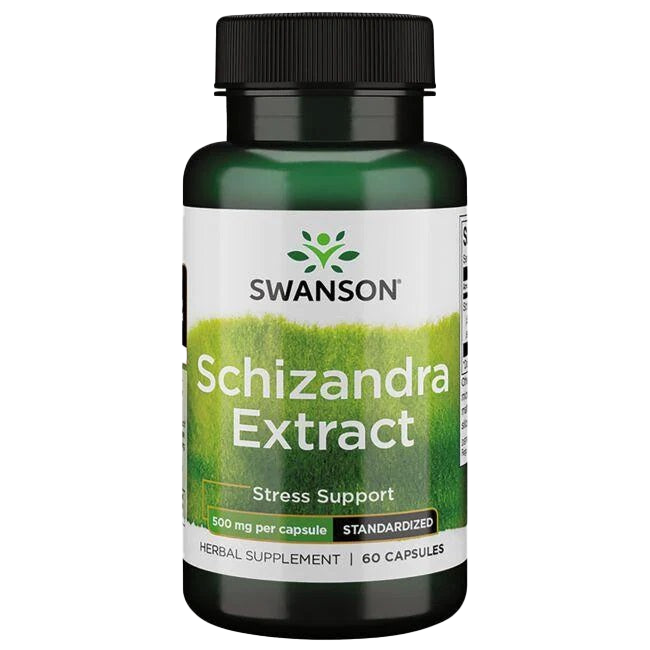 Swanson Schizandra Extract, 500mg - 60 caps