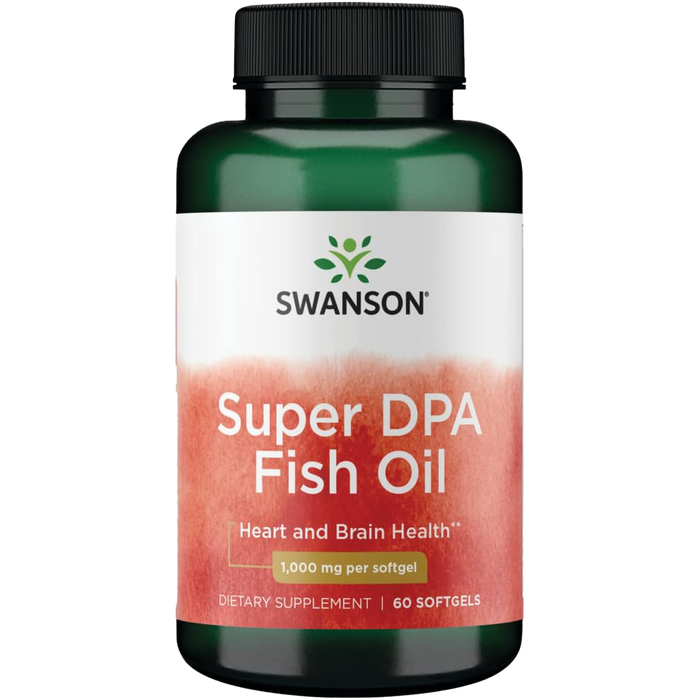 Swanson Super DPA Fish Oil - 60 Softgels