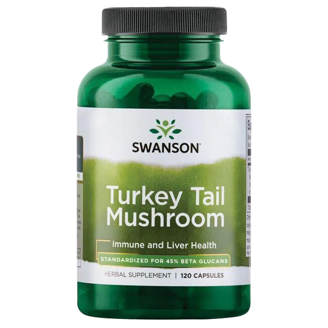 Swanson Turkey Tail Mushroom - 120 caps