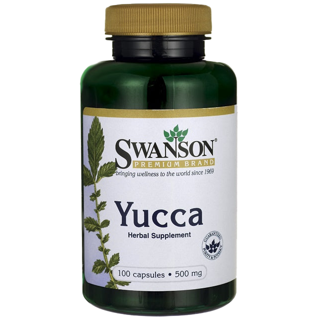 Swanson Yucca, 500mg - 100 caps