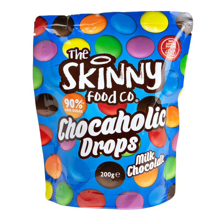 The Skinny Food Co Chocaholic Drop Share Bag 200g Chocolate