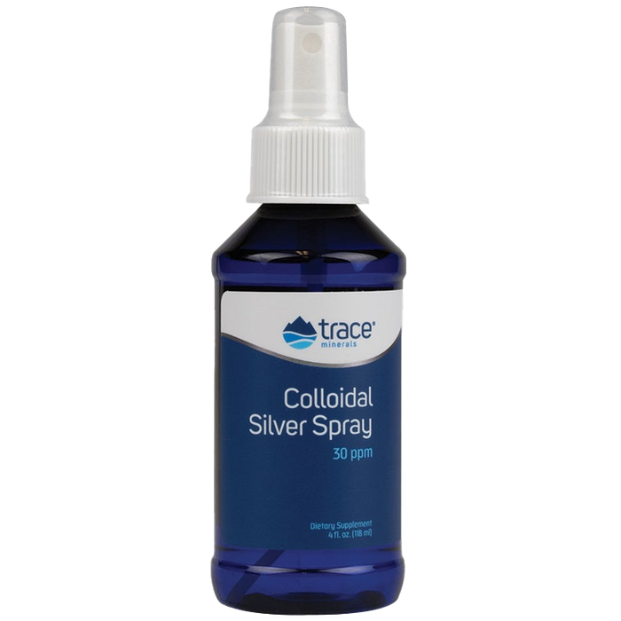 Trace Minerals Colloidal Silver Spray, 30ppm - 118 ml.