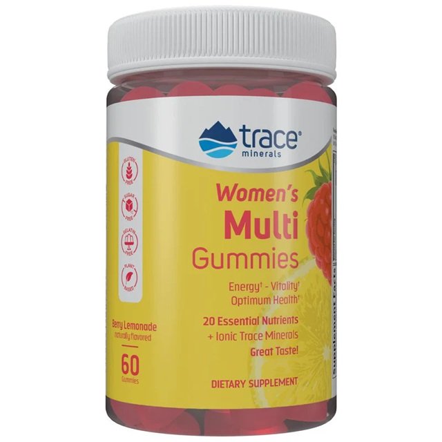 Trace Minerals Women's Multi Gummies 60 gummies