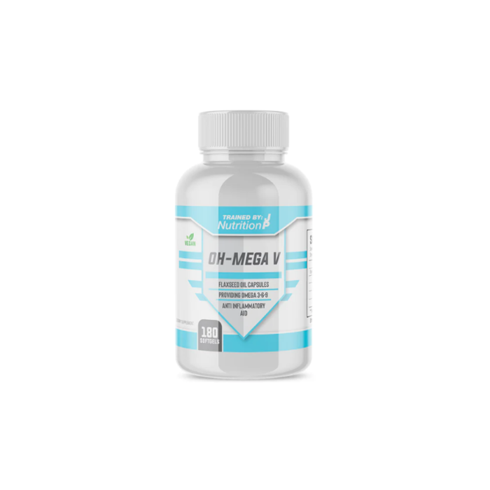 Trained by JP Oh-Mega V - 180 caps - Sports Nutrition at MySupplementShop by Trained By JP