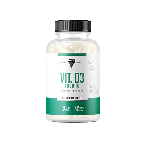 Trec Nutrition Vit. D3, 4000IU - 90 caps