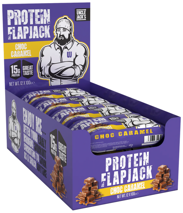 Uncle Jack's Protein Flapjacks 12 x 100g