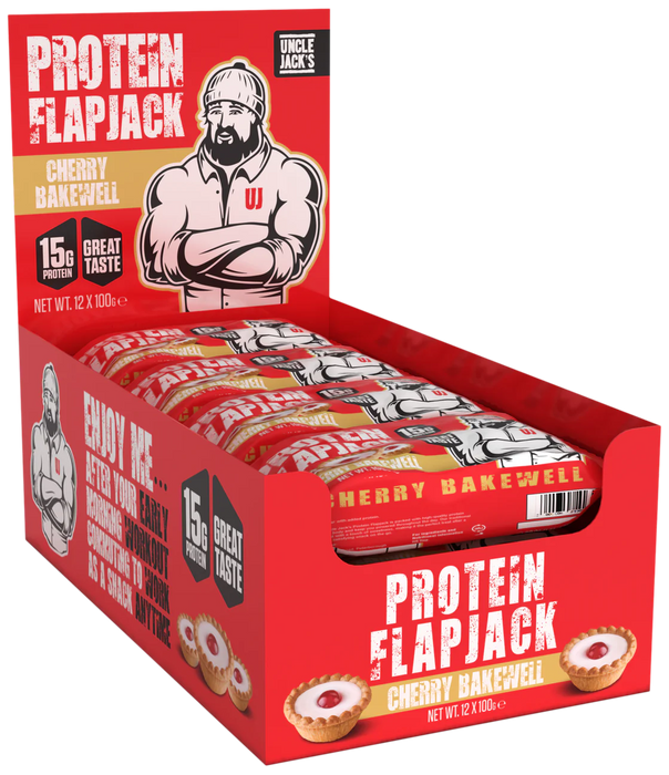 Uncle Jack's Protein Flapjacks 12 x 100g