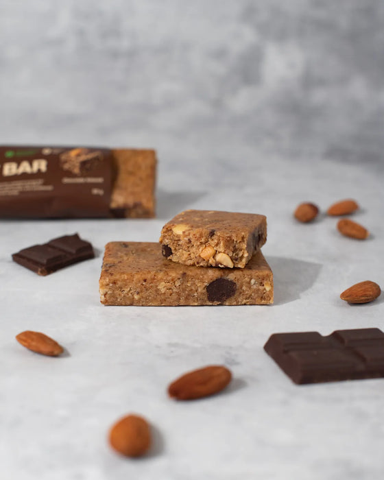 Vilgain Oat Bar 12x50g – Gluten-Free Organic Snack with Nuts for Long-Lasting Energy