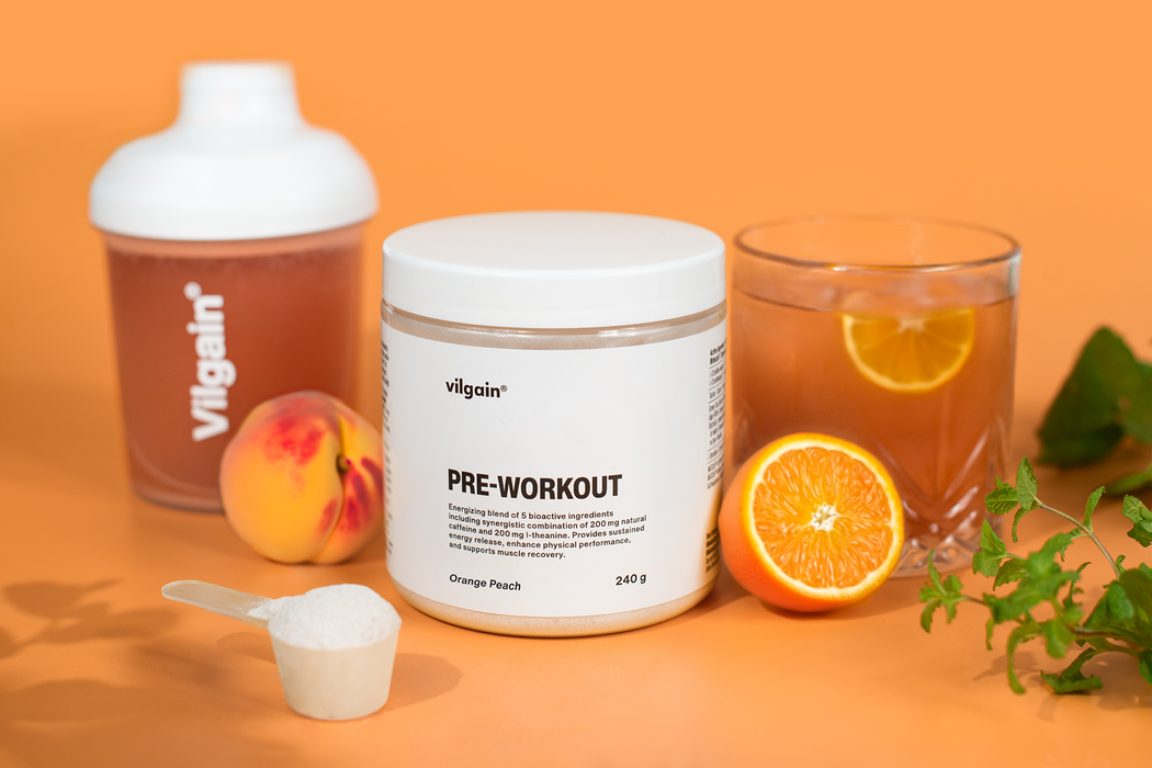 Vilgain Pre-Workout 240g – Clean Energy Boost for Maximum Performance